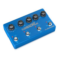 TC Electronic FLASHBACK 2 X4 DELAY Quick Start Manual
