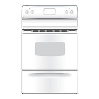 Frigidaire FEF336FM - Mist 30 Inch Electric Range Use & Care Manual