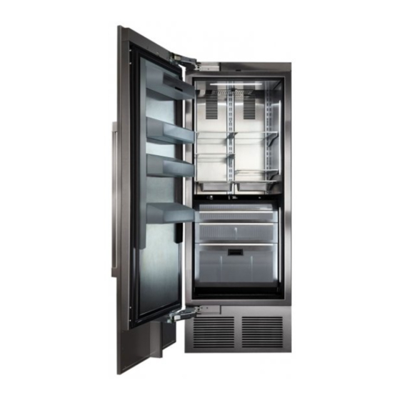 Perlick CR30R12L Installation Instructions Manual
