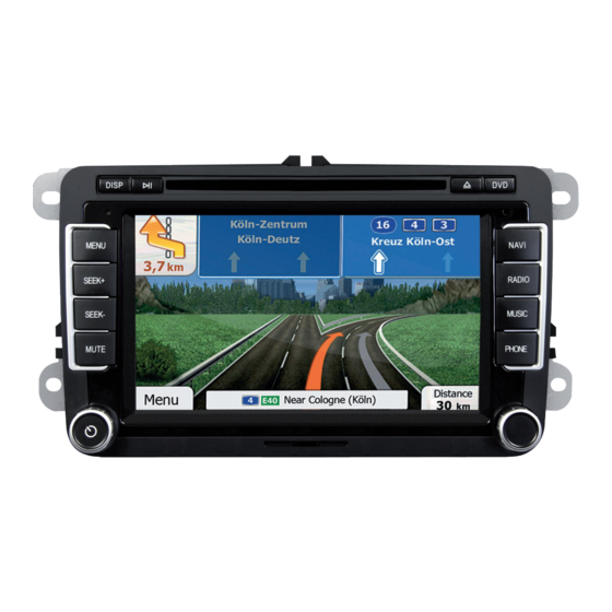 Audio Design ESX VN720 VW-U1 Owner's Manual