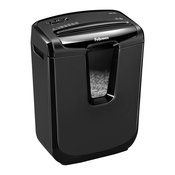 Fellowes Powershred M-7Cm Manuals
