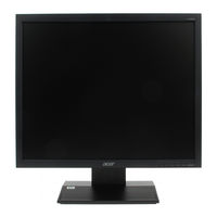 Acer V193L User Manual
