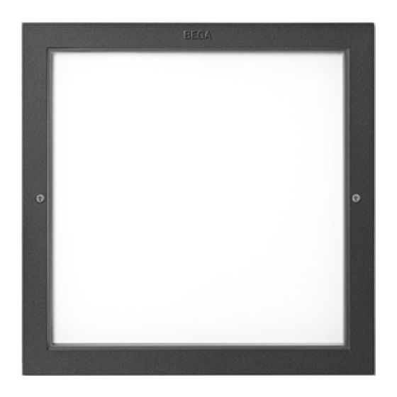 BEGA 24 216 Installation And Technical Information