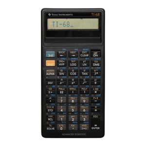 TEXAS INSTRUMENTS TI-68 MANUAL BOOK Pdf Download | ManualsLib