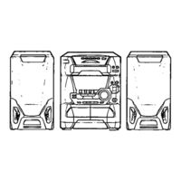 Panasonic SC-AK15 Operating Instructions Manual