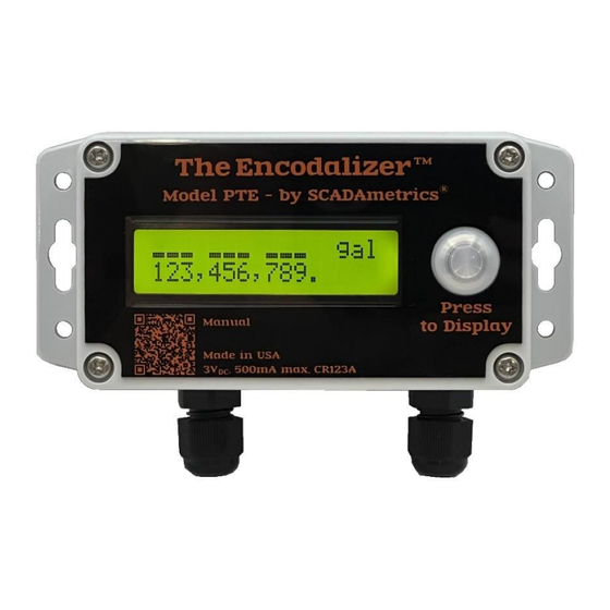SCADAmetrics The Encodalizer PTE Manuals
