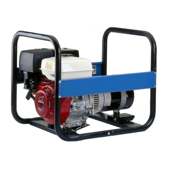 SDMO HX 4000-C User And Maintenance Manual
