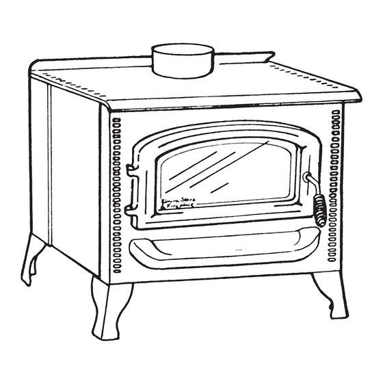 Elmira Stove Works FIREVIEW 2300 Installation And Operating Instructions Manual