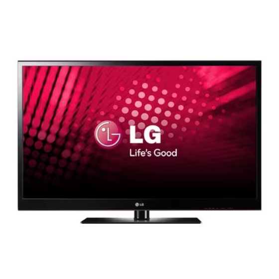 LG PLASMA TV Owner's Manual