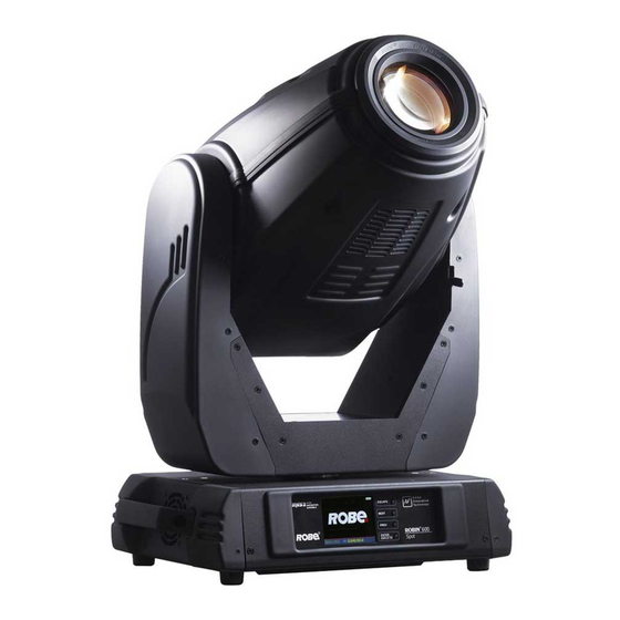 Robe robin 600E Spot wireless DMX CRMX User Manual