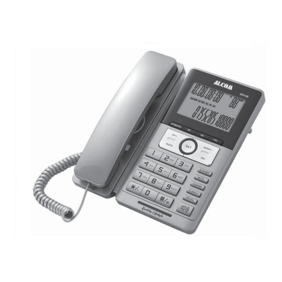 ALcom AT6128 Cordless Telephone Manuals