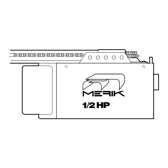 Merik 501M-1/2HP Owner's Manual