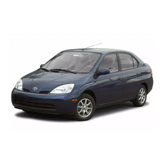 Toyota 2003 Prius Owner's Manual