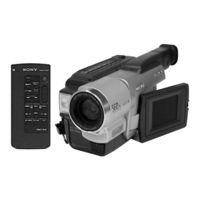 Sony Digital Handycam DCR-TRV130E Service Manual