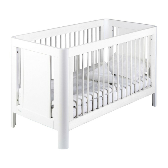 TROLL nursery SUN COTBED Quick Start Manual