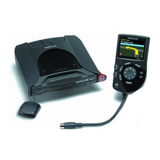 Magellan 750NAV User Manual