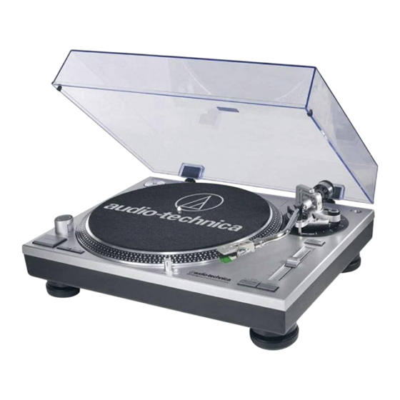 Audio Technica AT-LP120 USB User Manual