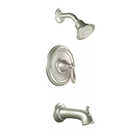 Moen BRANTFORDTM Posi-Temp T2151 Chrome Illustrated Parts List