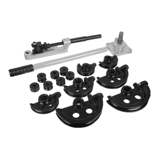 PROPOINT 8708067 Pipe Tube Bender Manuals