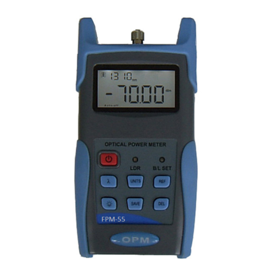 JONARD TOOLS FPM-55 Manuals