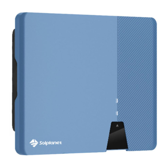 Solplanet ASW6000-S Quick Installation Manual