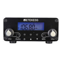 Retekess TR508 Instruction Manual