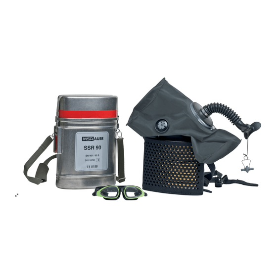 MSA SSR 90 Quick Start Manual