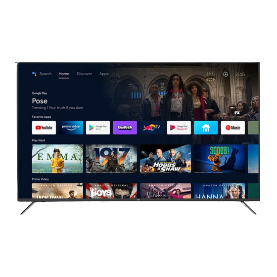 EKO K700USG Android TV Manuals