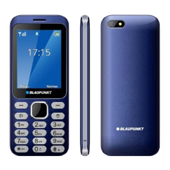 Blaupunkt FL 02 Quick User Manual