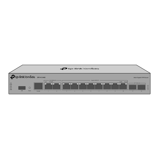 TP-Link Omada ER8411 Installation Manual