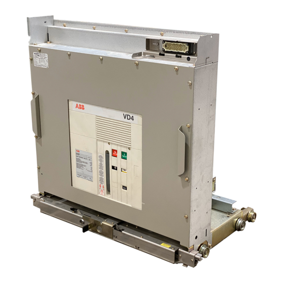 ABB VD4 24 Installation And Service Instructions Manual