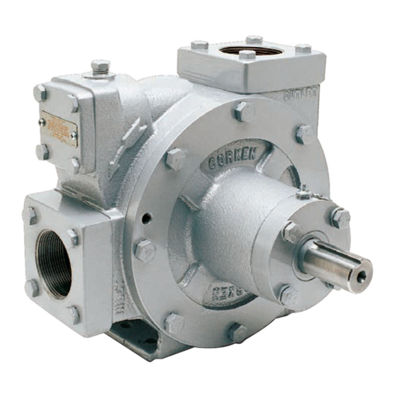 User Manuals: Corken Z-Series Sliding Vane Pump