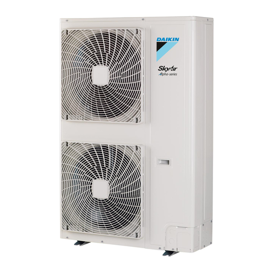 Daikin RZAG140 Operation Manual