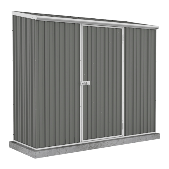 ABSCO SHEDS 23081SK Manual