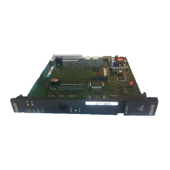 Alcatel-Lucent RMAB Quick Manual