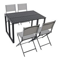HAMPTON BAY OCEAN SPRINGS URBAN BALCONY DINING SET-TABLE Use And Care Manual