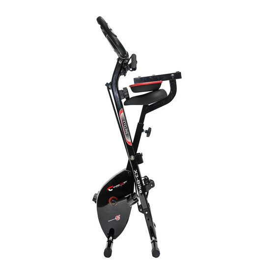 Christopeit Sport X3 Bike Assembly And Exercise Instructions