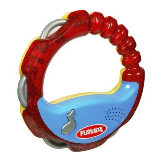 Playskool Song Magic Tambourine 08736 Instruction Manual