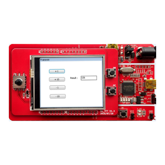 Nuvoton emWin NUC126 Quick Start Manual