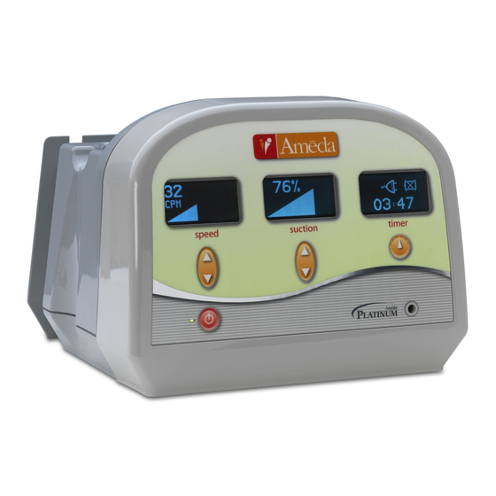 Ameda Platinum Quick Start Manual