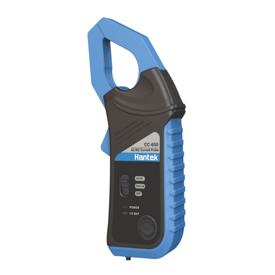 Hantek CC-650 Operator's Manual