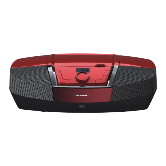 Blaupunkt BB12BK Owner's Manual