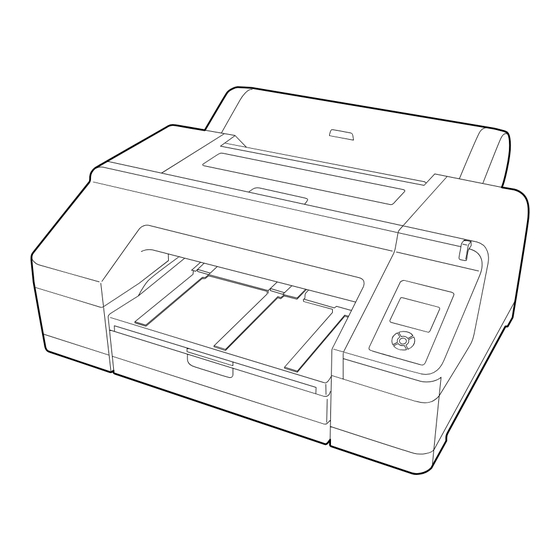 Epson Pro 4900 Setup Manual