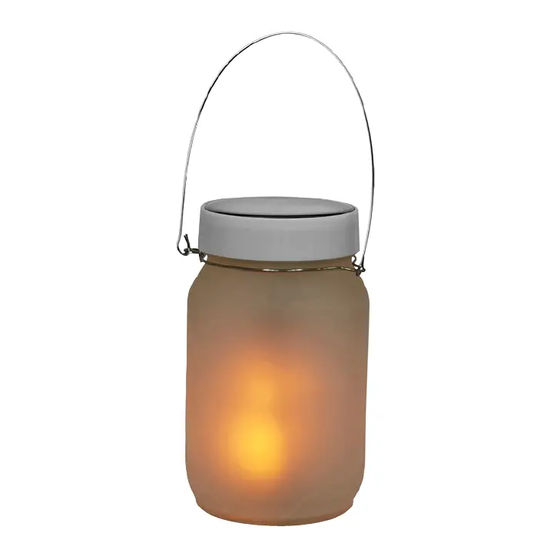 Anslut 014381 Solar Lantern LED Manuals