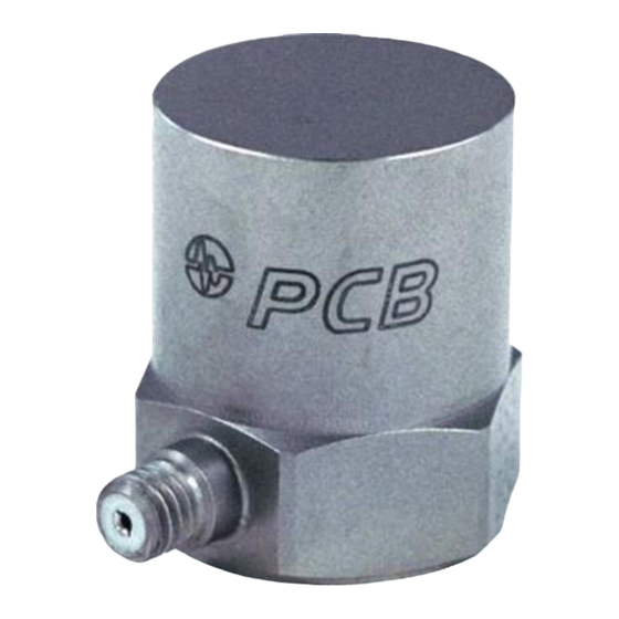 PCB Piezotronics ICP J320C33 Installation And Operating Manual