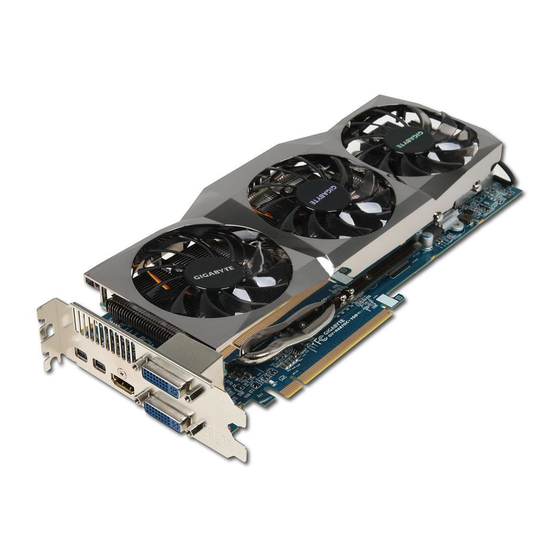 Gigabyte AMD Radeon HD6870 User Manual