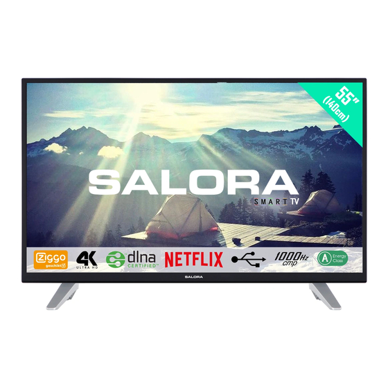 Salora 55UHS3500 Operating Instructions Manual