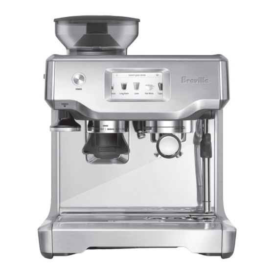 Breville Barista Touch BES880BSS2JAN1 Instruction Book