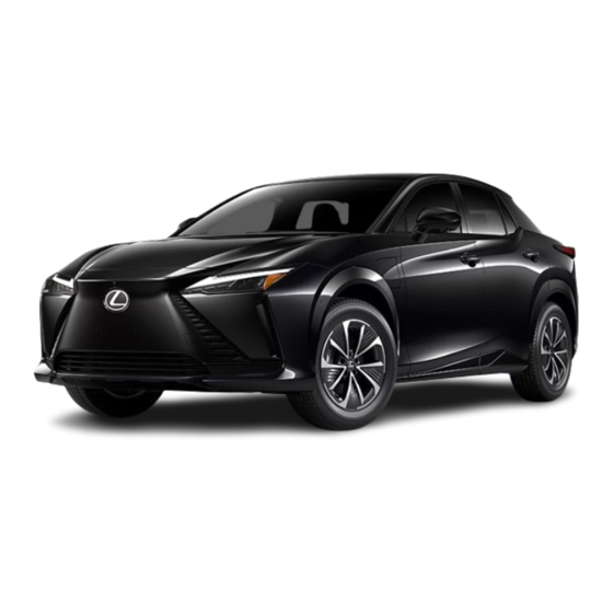 LEXUS RZ450E 2024 OWNER'S MANUAL, QUICK MANUAL Pdf Download | ManualsLib