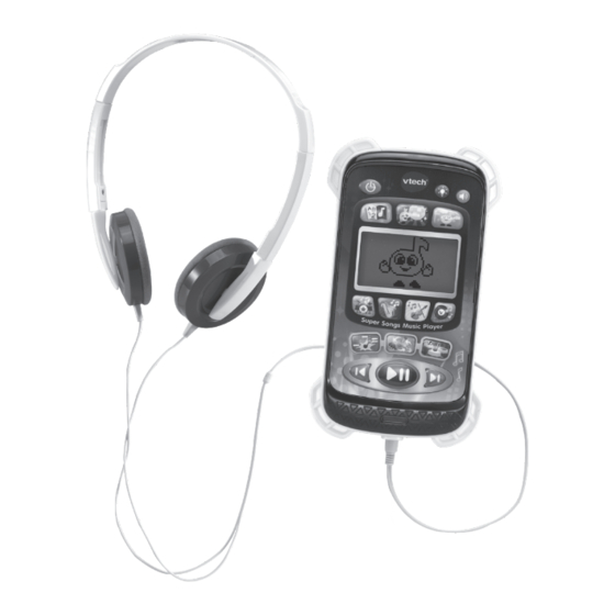 VTech Super Songs Music Player Instruction Manual